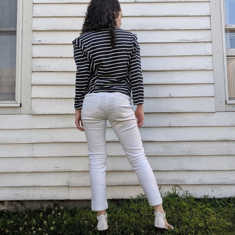 double-breasted striped jacket - Picture 2 of 4